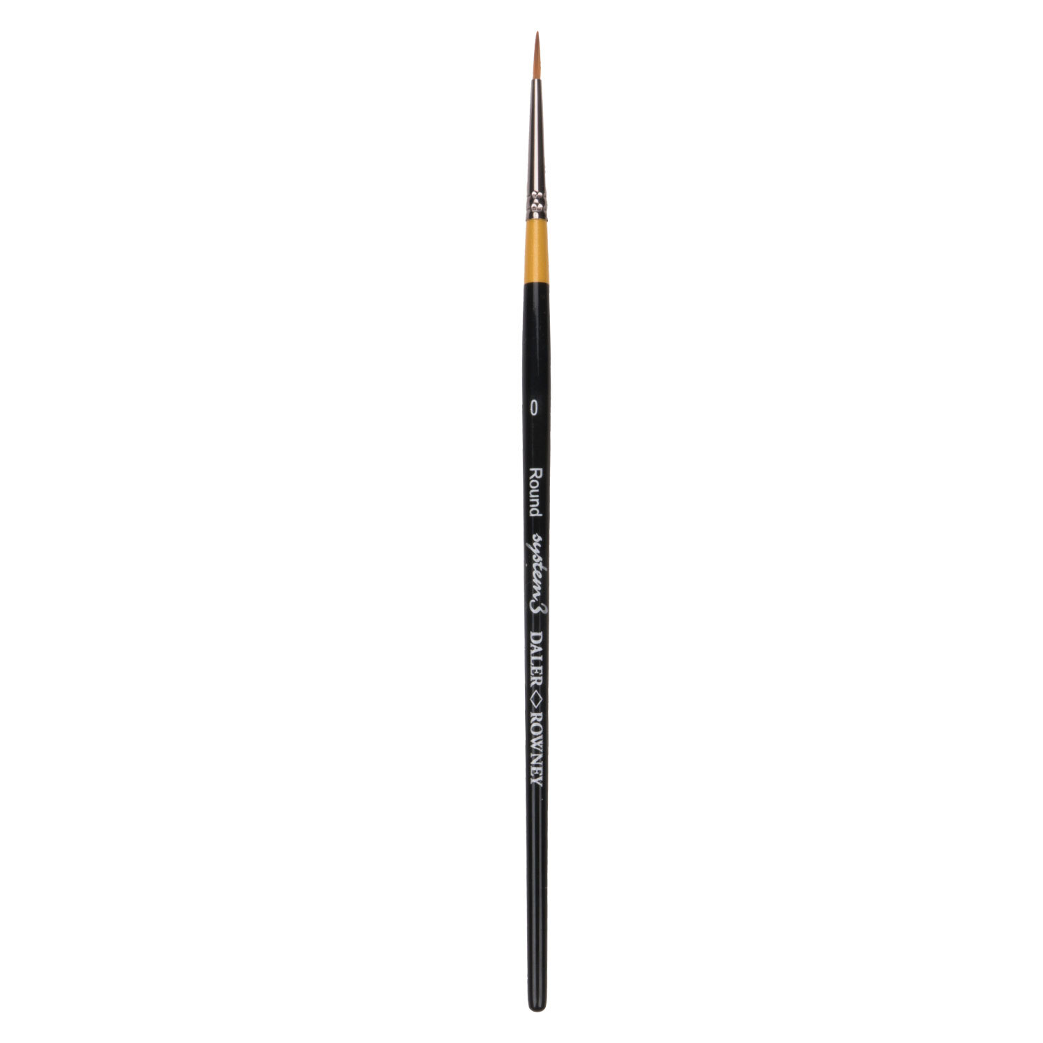 Daler-Rowney System3 Synthetic Round Short Handled Brush -  0 Image