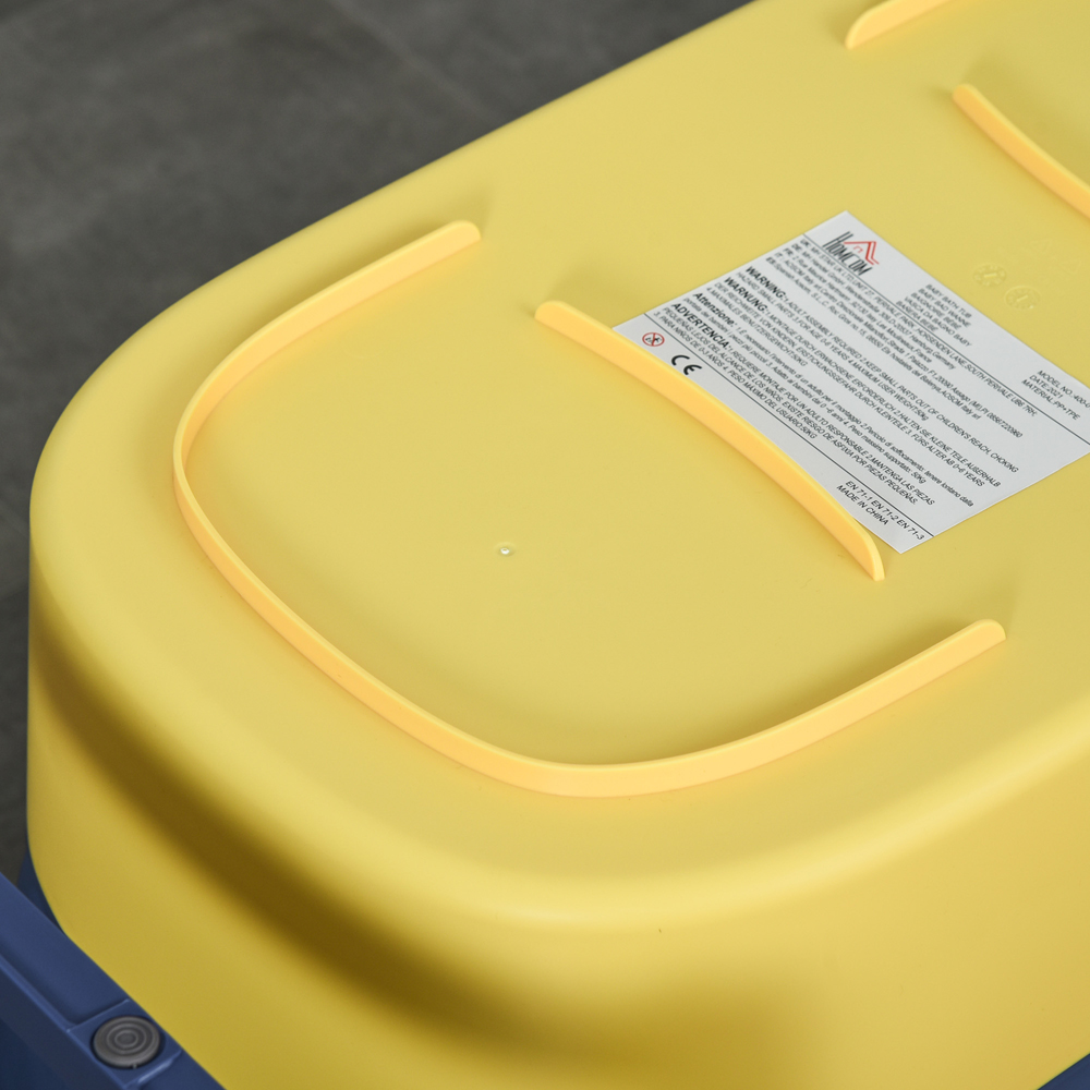 Portland 2 in 1 Yellow Baby Foldable Bath Tub Image 2
