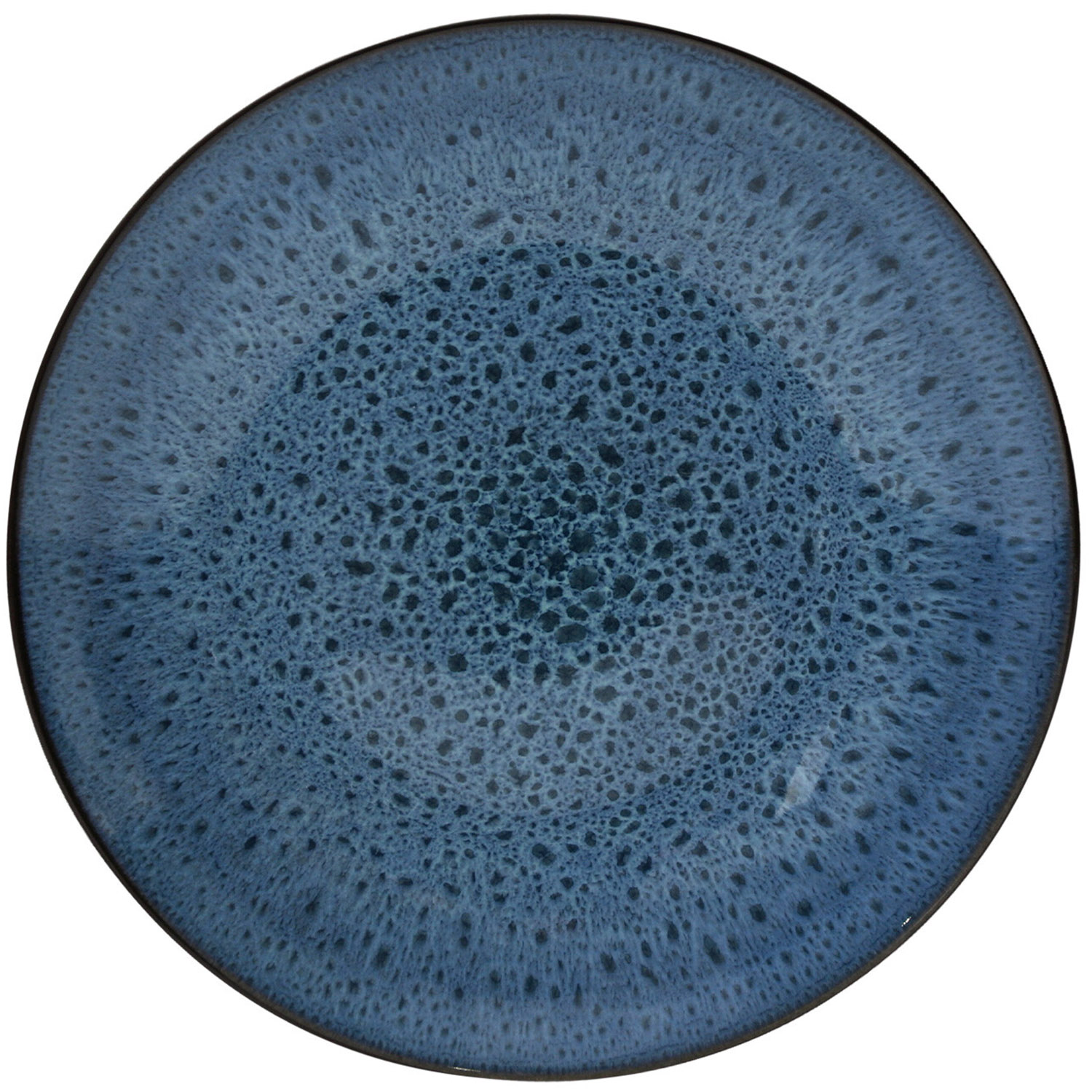 Blue Cenote Origins Stoneware Dinner Plate Image
