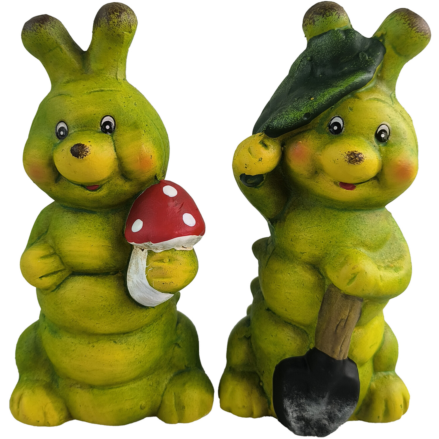 Caterpillar Garden Decoration - Green Image