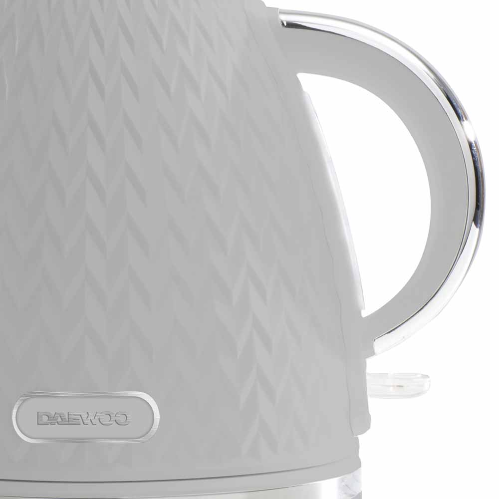Daewoo Grey 1.7L Argyle Kettle 3KW Wilko