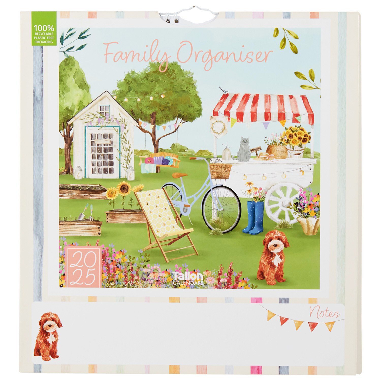2025 Family Garden and Kitchen Organiser - Multicolour Image 1