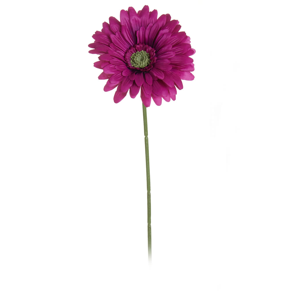 Wilko Gerbera Single Stem Flower Magenta Image