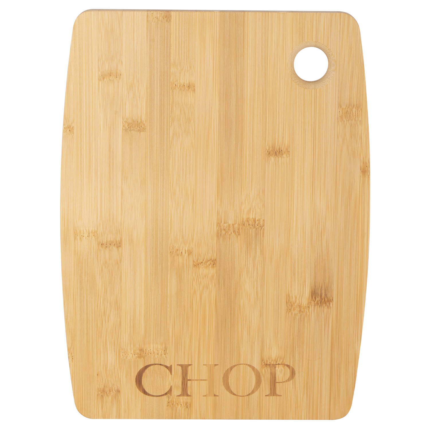 Chop Slogan Bamboo Chopping Board Image 1