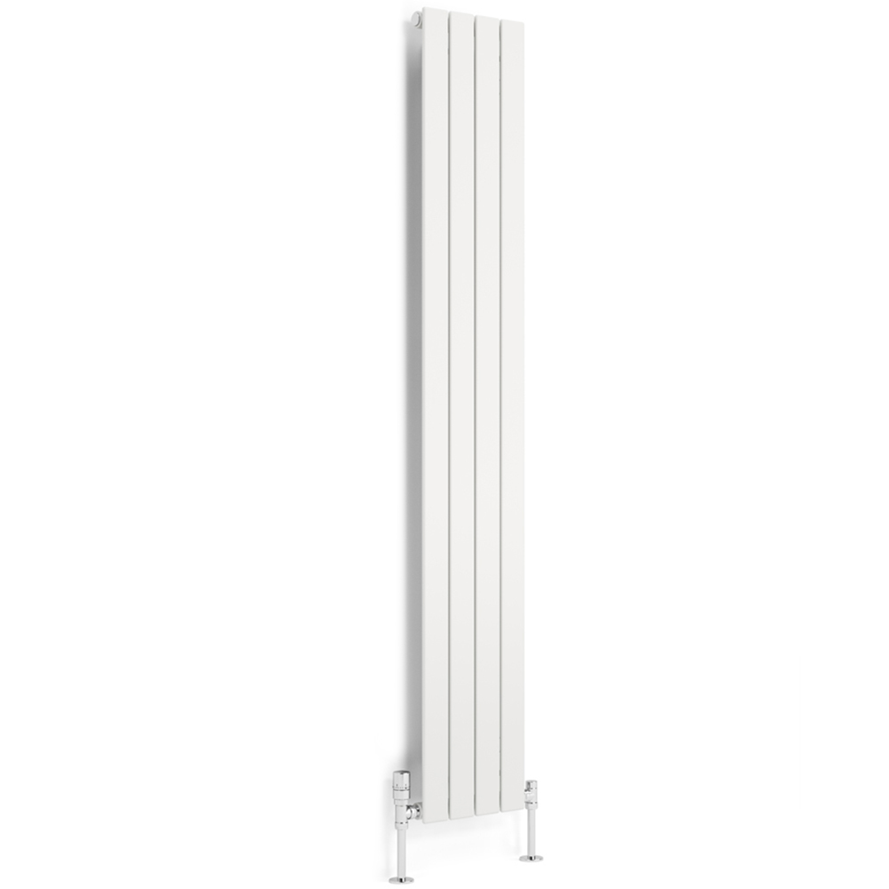 Terma Forte 1780 BTU White Single Panel Radiator 1800 x 292mm Image 1