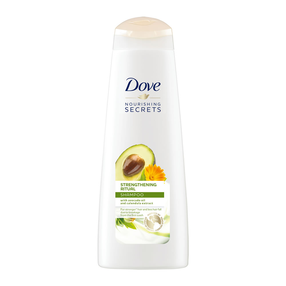 Dove Avocado Strengthening Ritual Shampoo 250ml Image