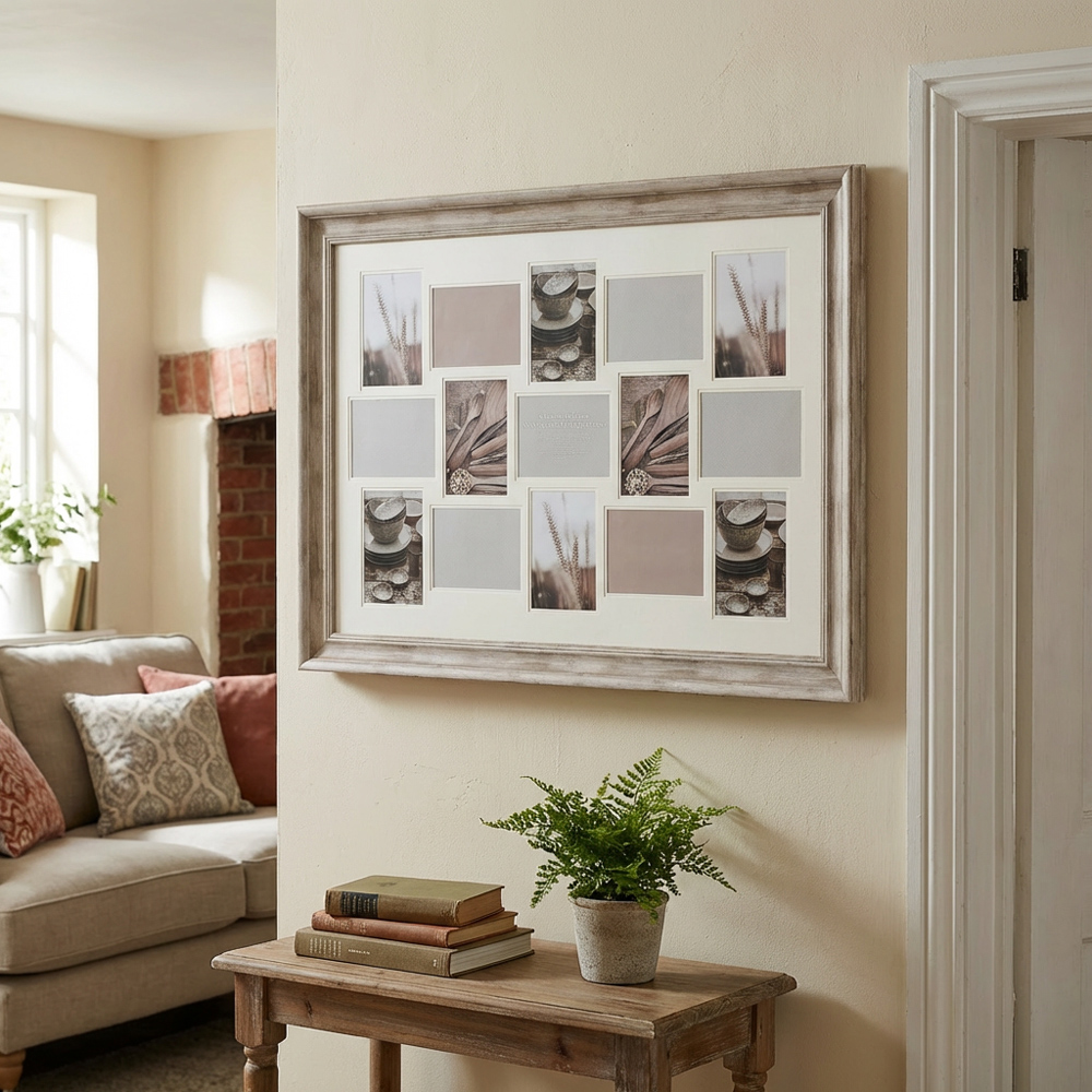Maison Natural Antique Collage Frame Image 3