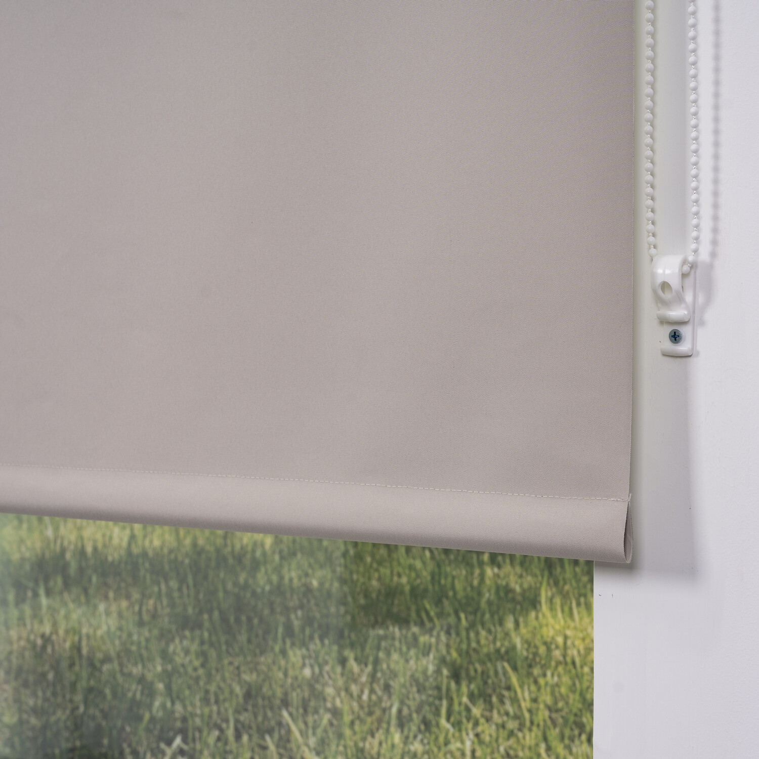 Plain Blackout Blinds - Almond / 180cm Image 5