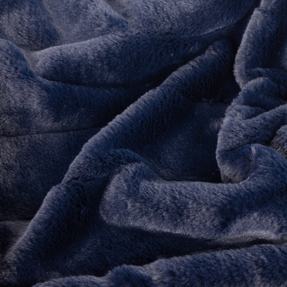 Wilko navy throw cheap