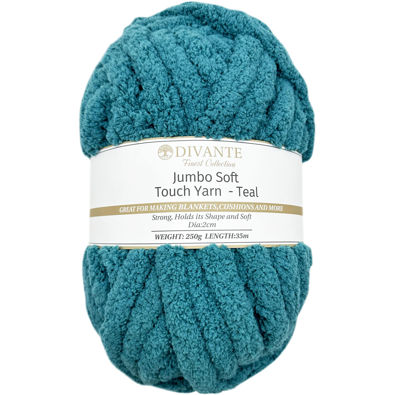 Soft Touch Jumbo Yarn Teal Image 1