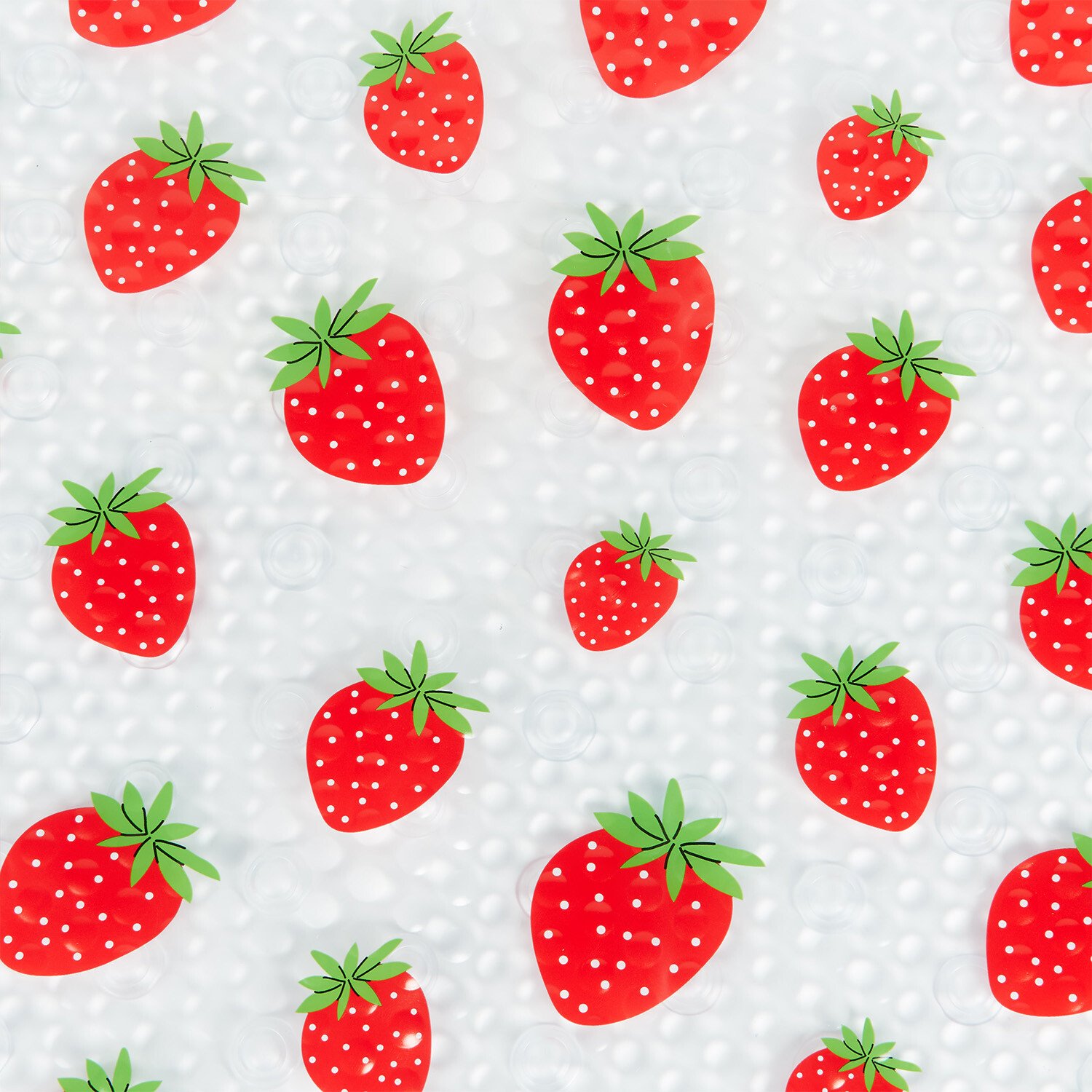 Strawberry Printed Bath Mat - Multicoour Image 3