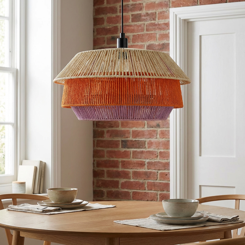 Sansa Lamp Shade - Multicolour Image 4