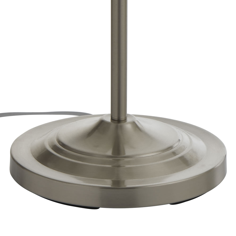 Grantham Floor Lamp Satin Nickel Image 4
