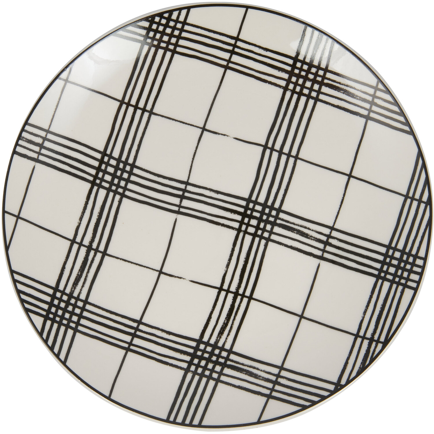 12-Piece Scandi Pine Dinner Set - White Image 5