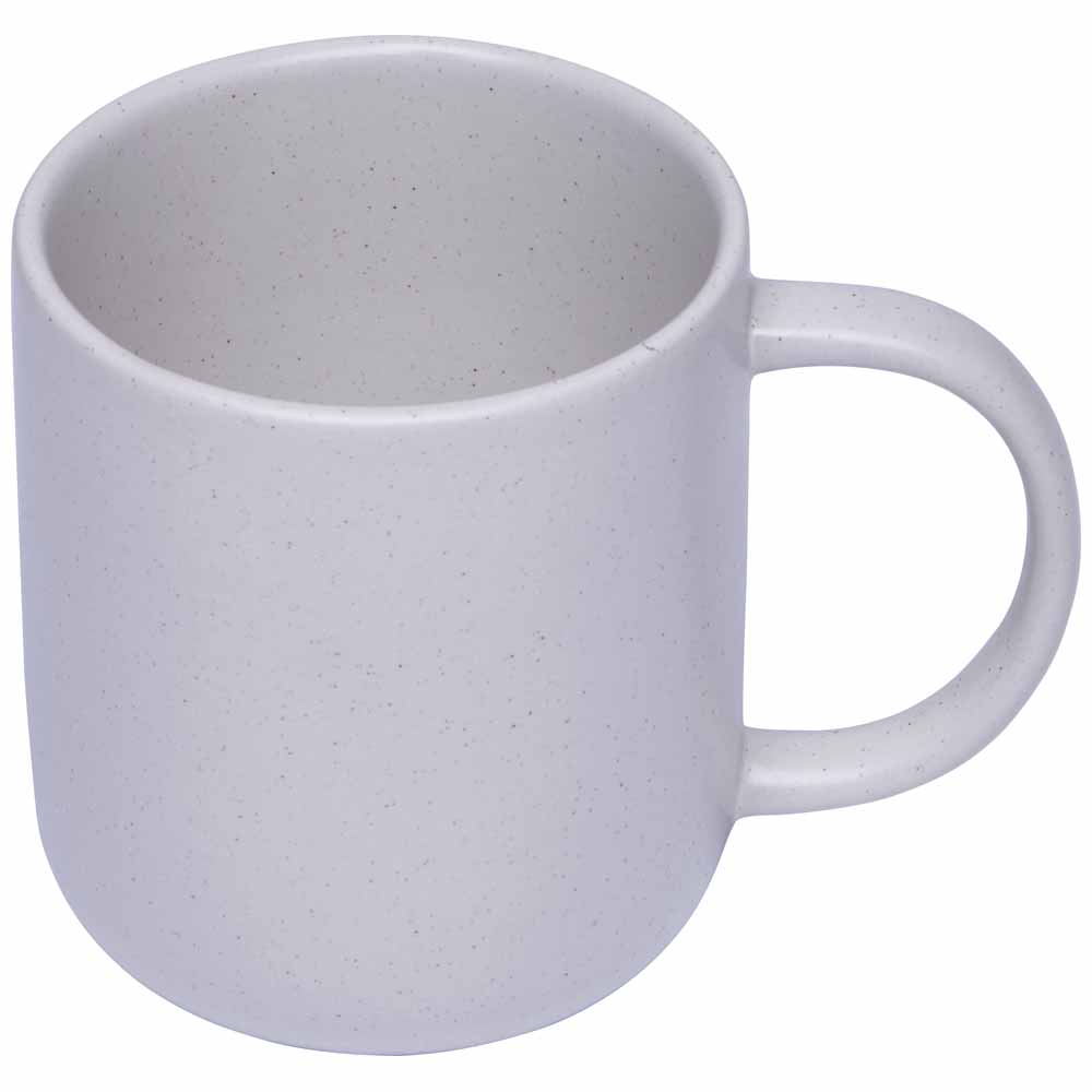Wilko Cream Speckled Mug Image 2