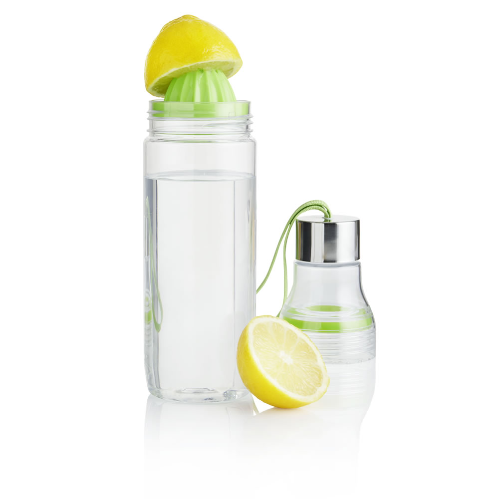 Wilko 700ml Citrus Fruit Infuser Water Bottle Wilko
