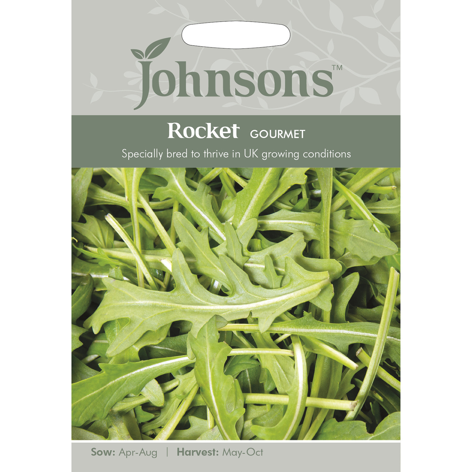 Johnsons Gourmet Rocket Vegetable Seeds Image 2