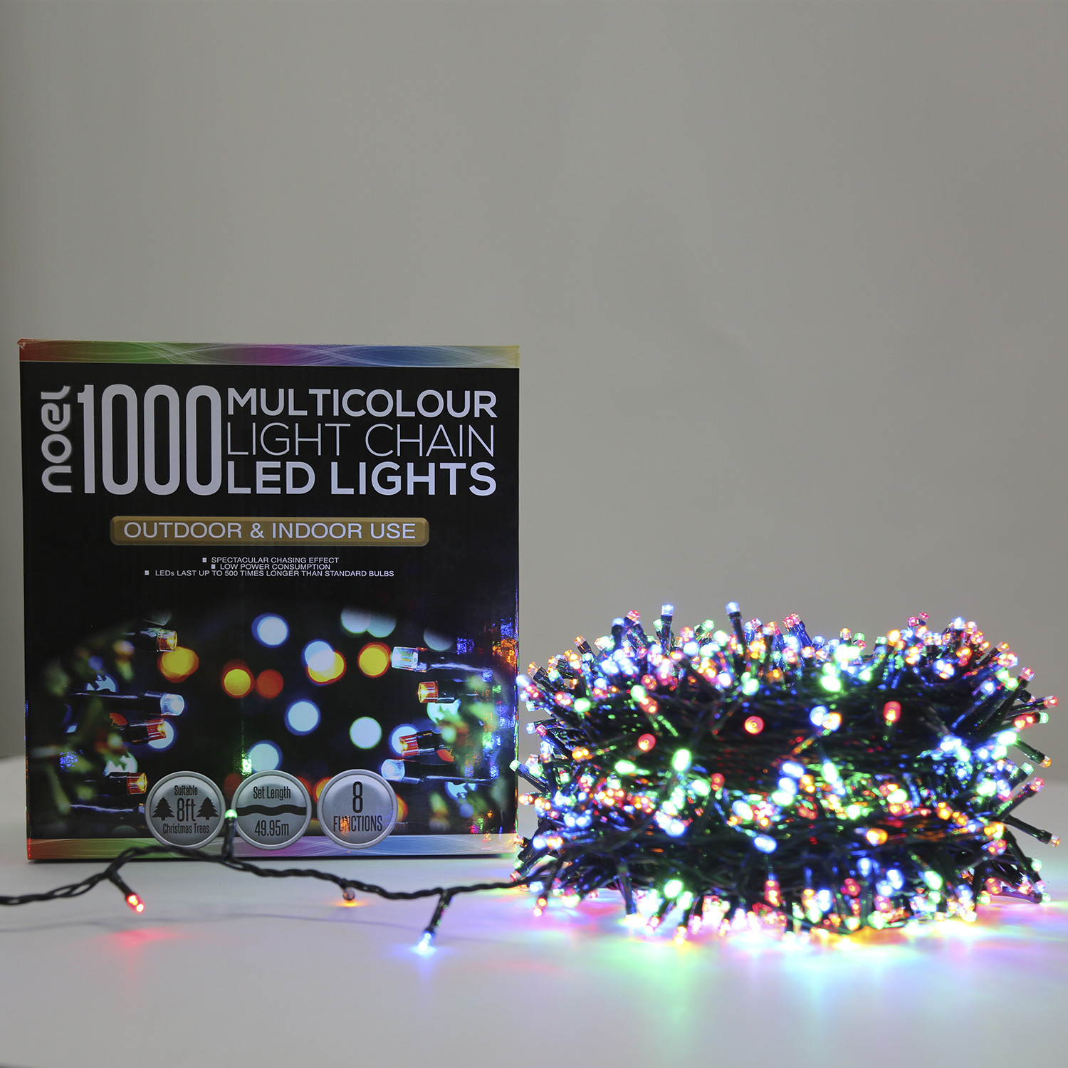 LED Light String - Multi-coloured / 1000 Image 2
