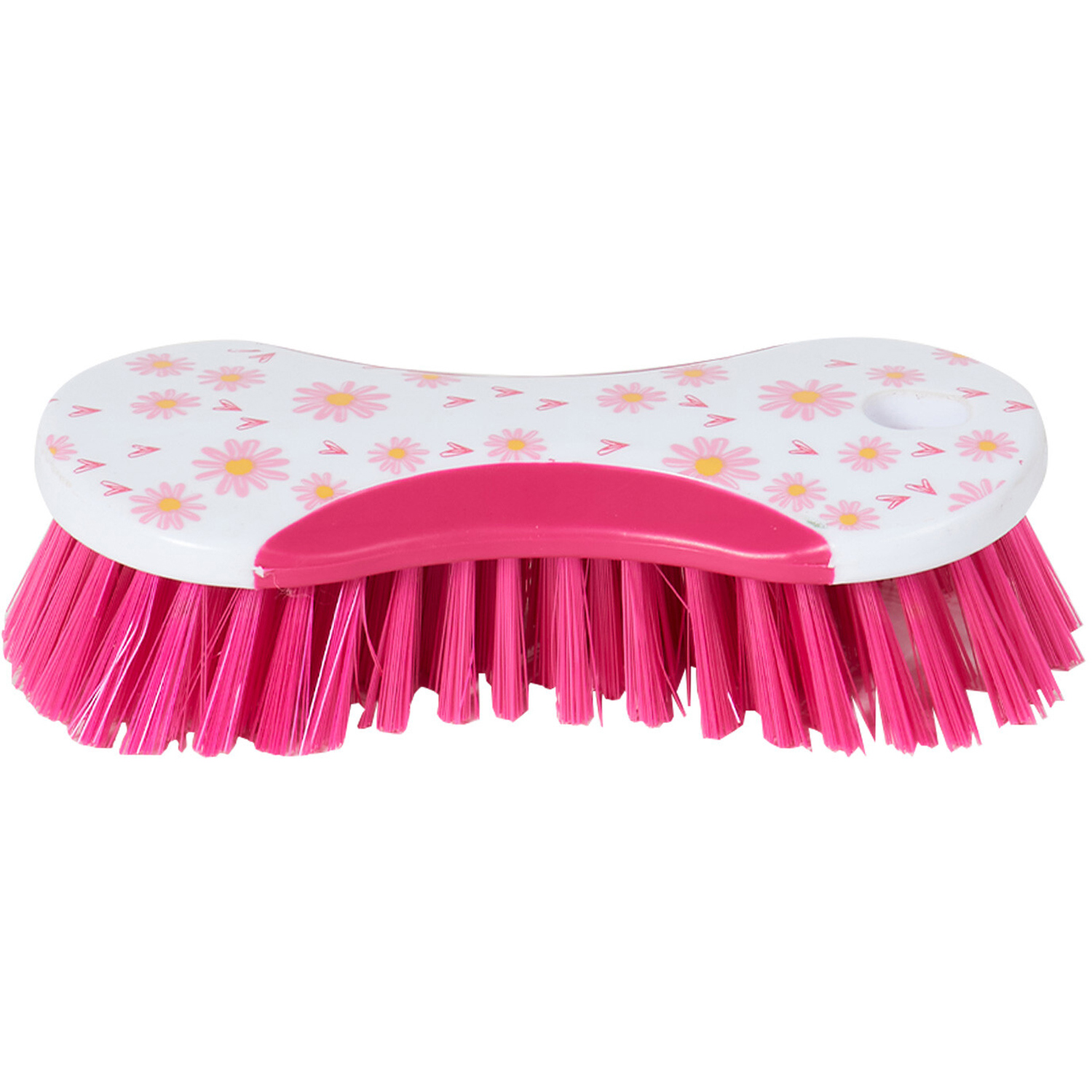 Daisy Pink Scrubbing Brush Image 1