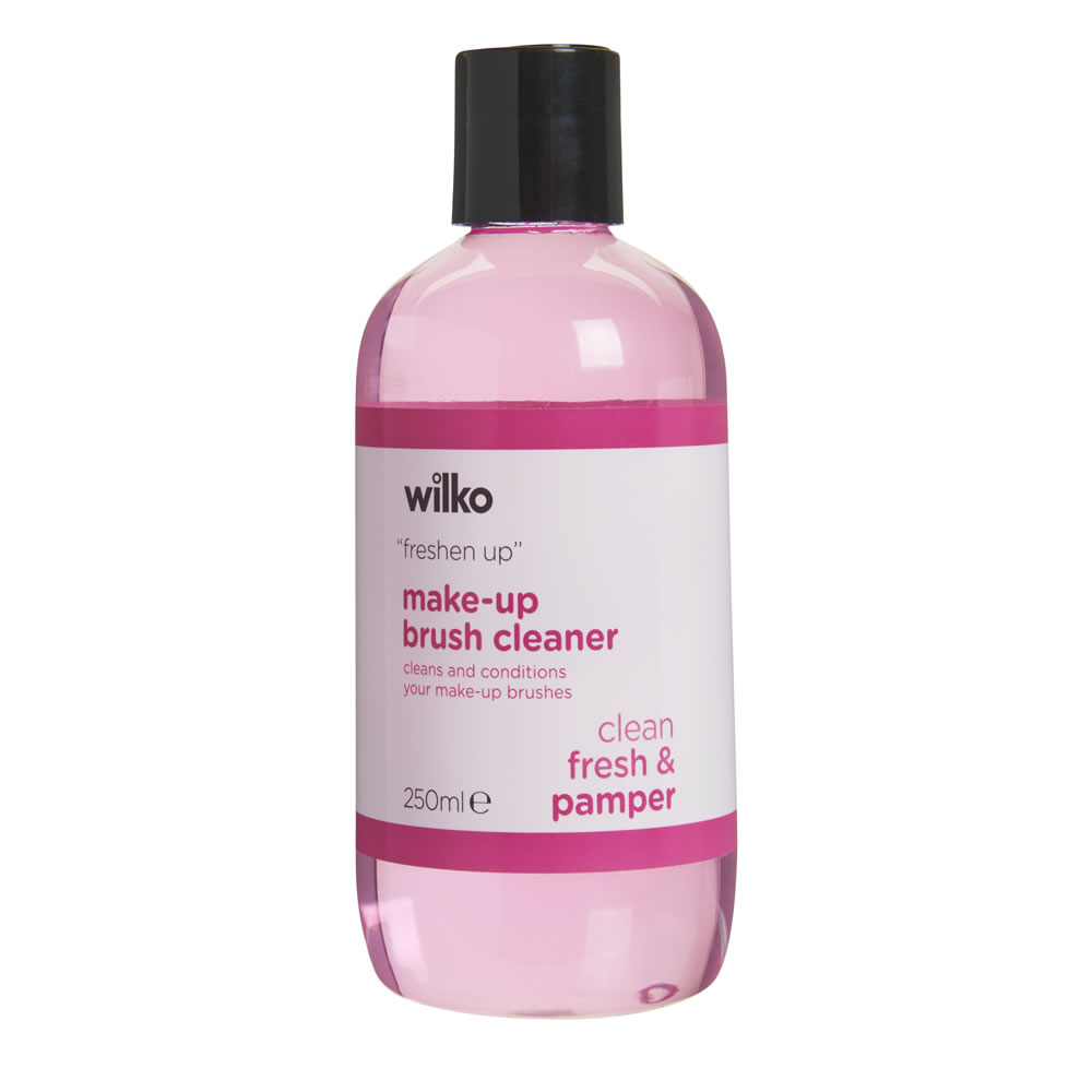Wilko Make Up Brush Cleaner 250ml Aqua, Sulfate, Alcohol