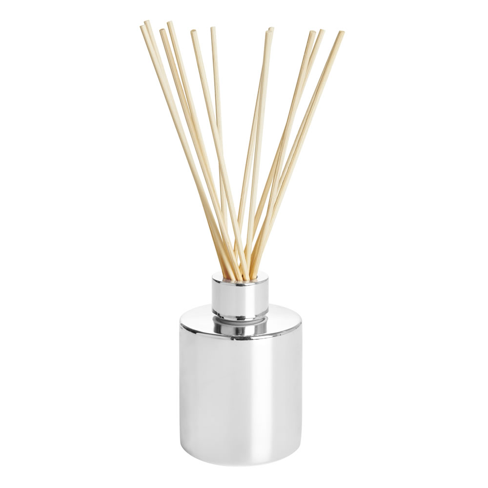 Wilko Sea Salt and Driftwood Metallic Reed Diffuser 150ml Image 1