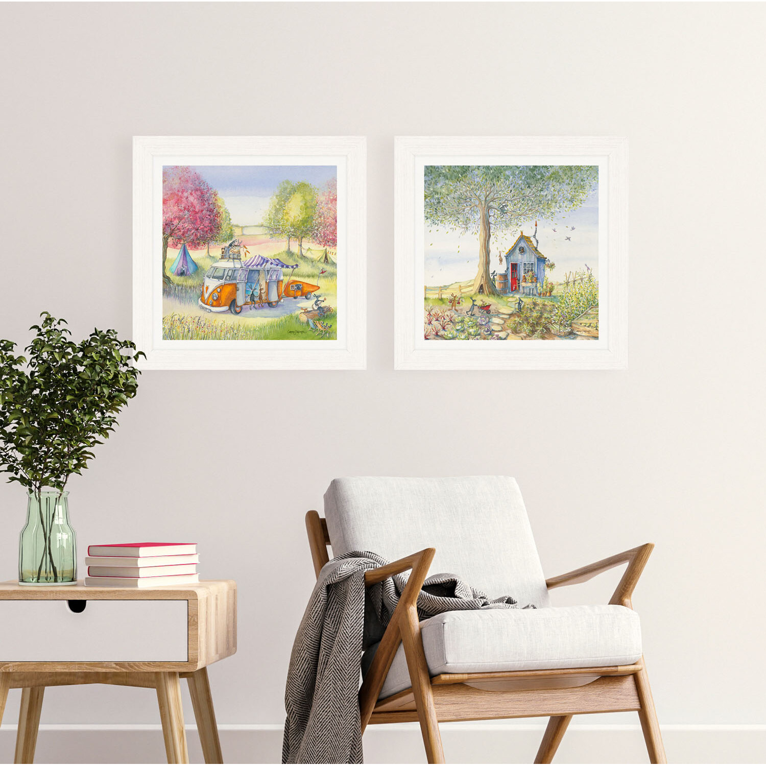 Single Catherine Stephenson Framed Wall Art in Assorted styles Image 4
