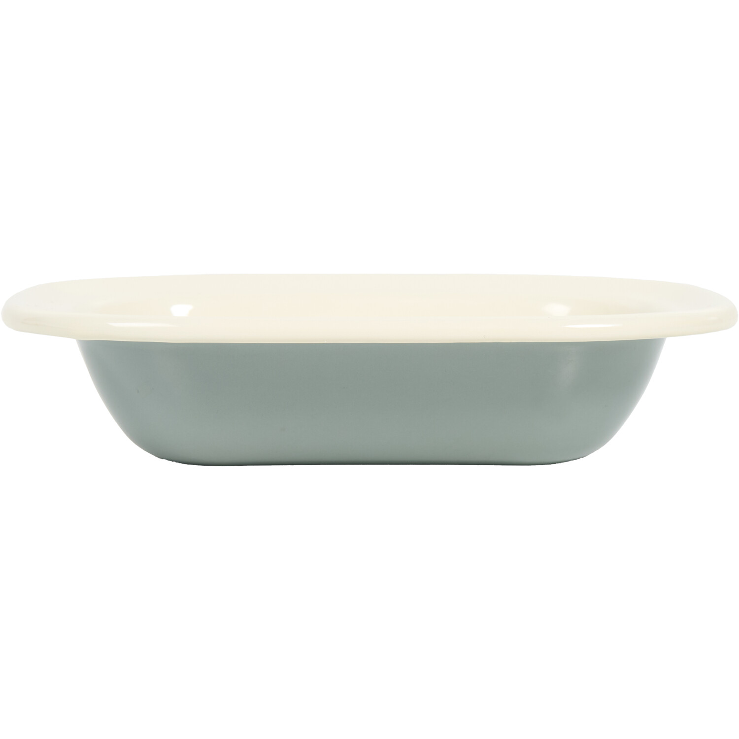 Traditional Enamel Pie Dish Image 2
