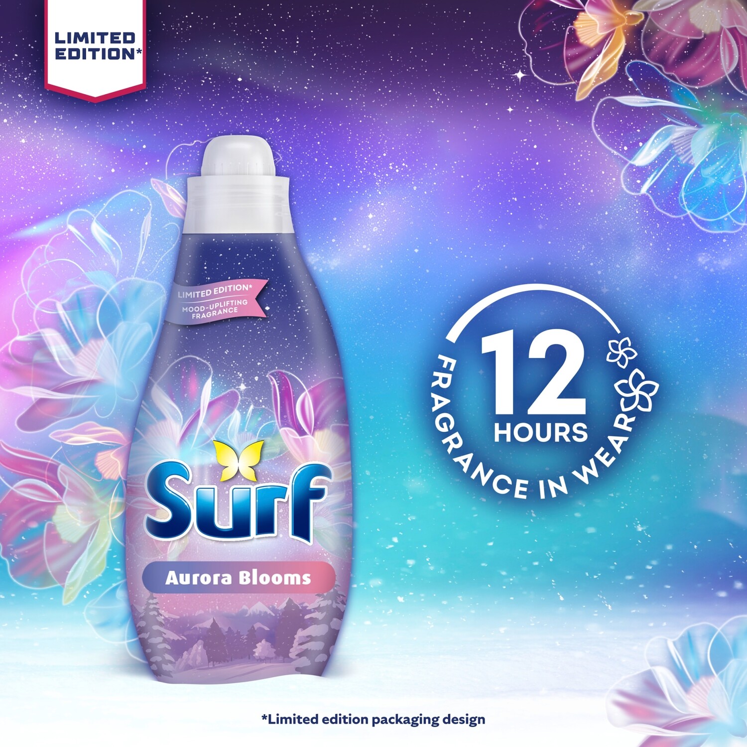 Surf Liquid Detergent Aurora Blooms Image 4