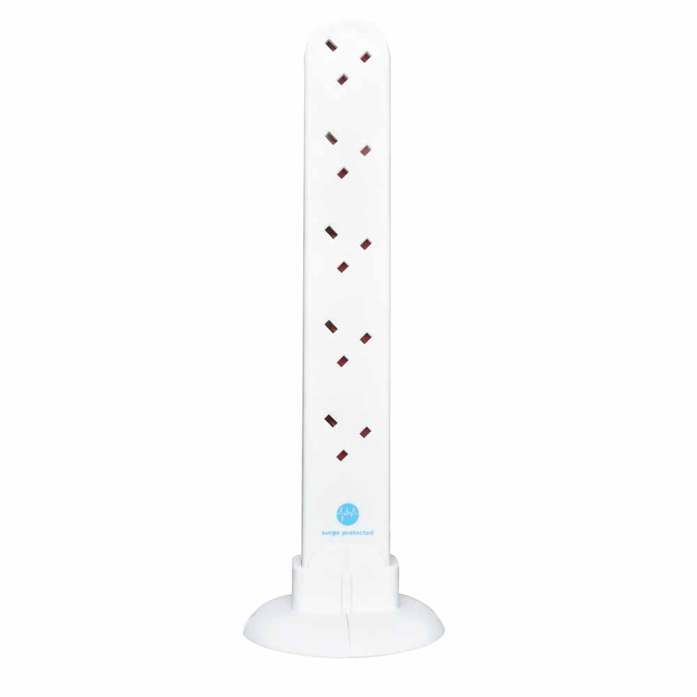 Wilko 10 Socket Extension Tower with USB Image 6