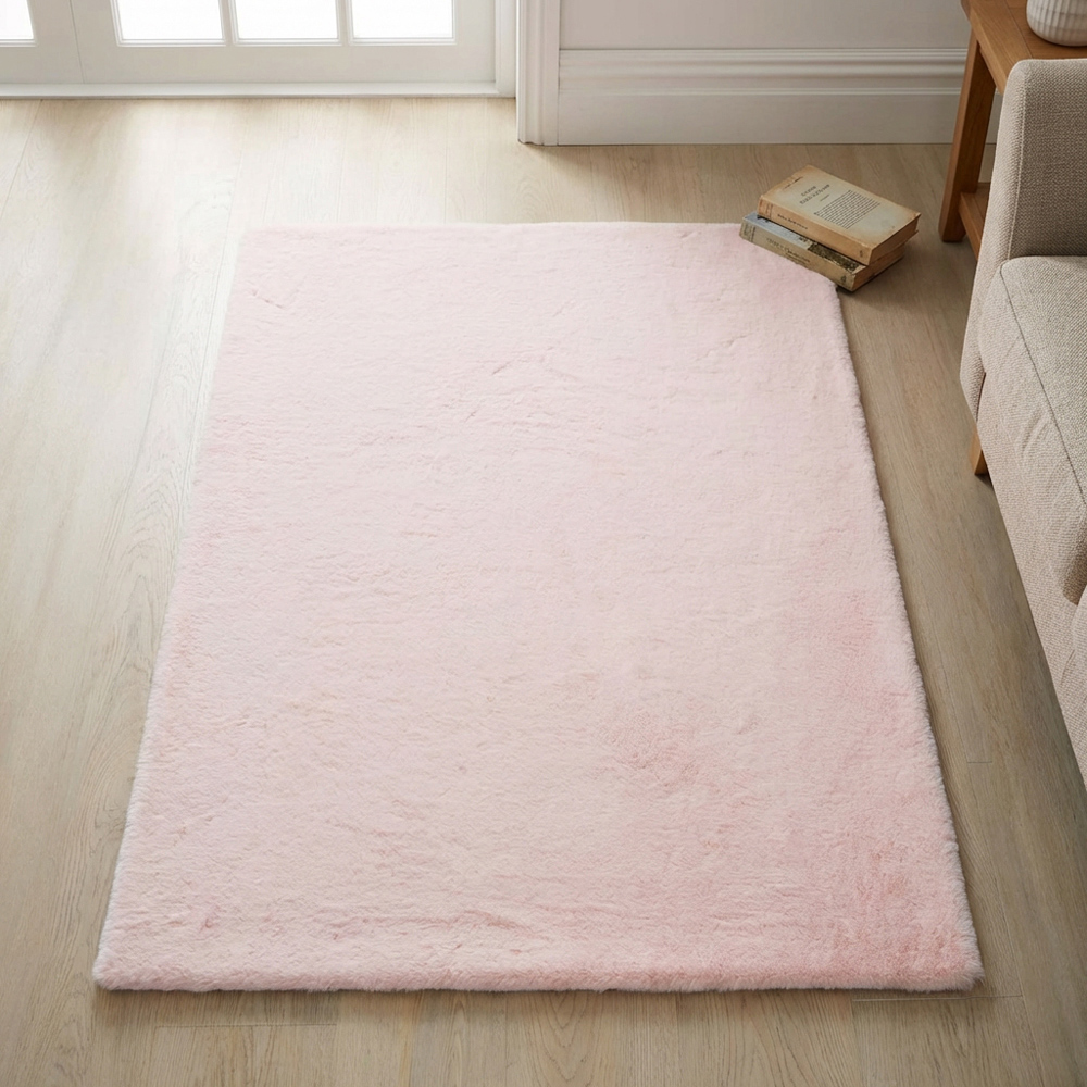 Lux Rabbit Faux Rug Image 4