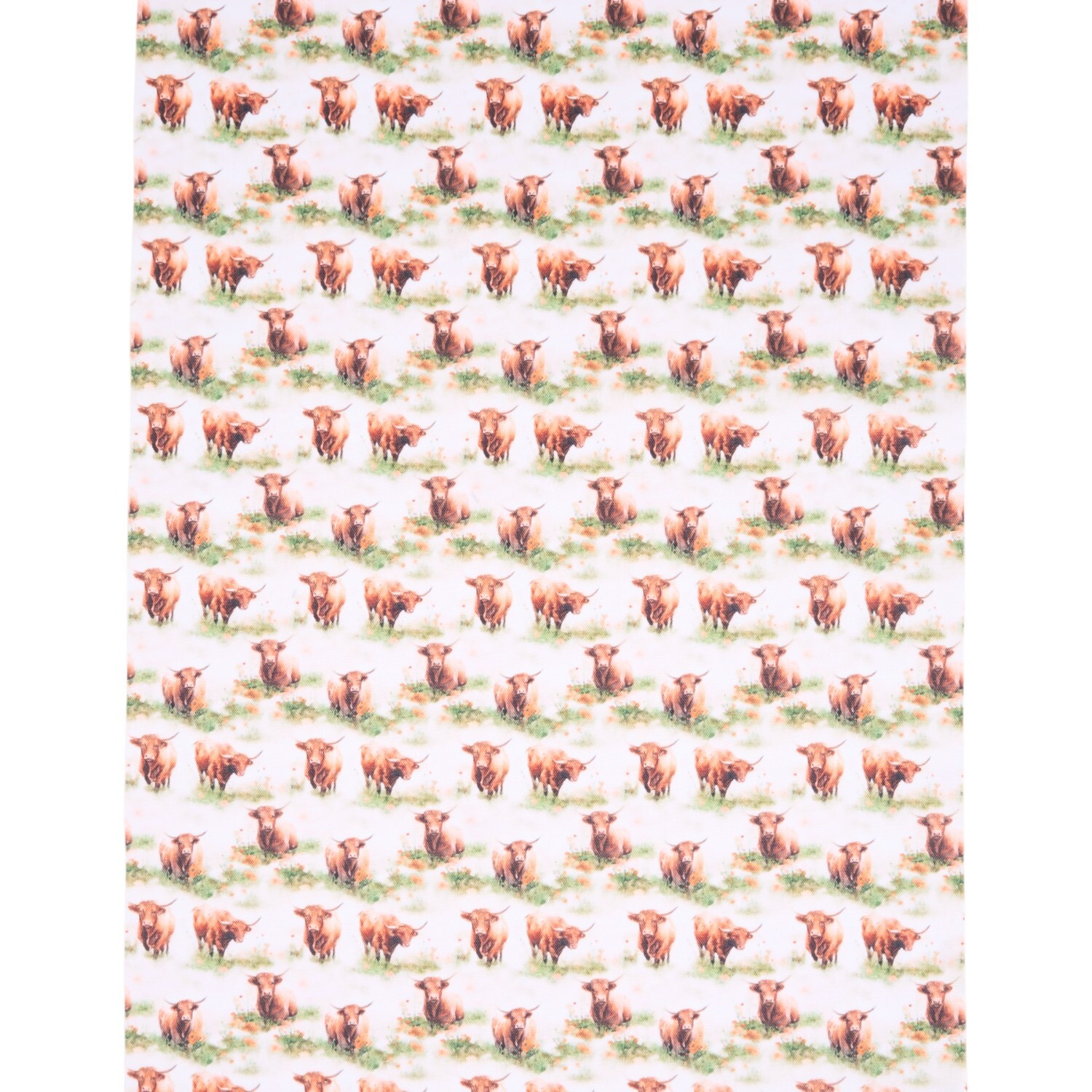 Highland Cow Fabric Roll Image 10