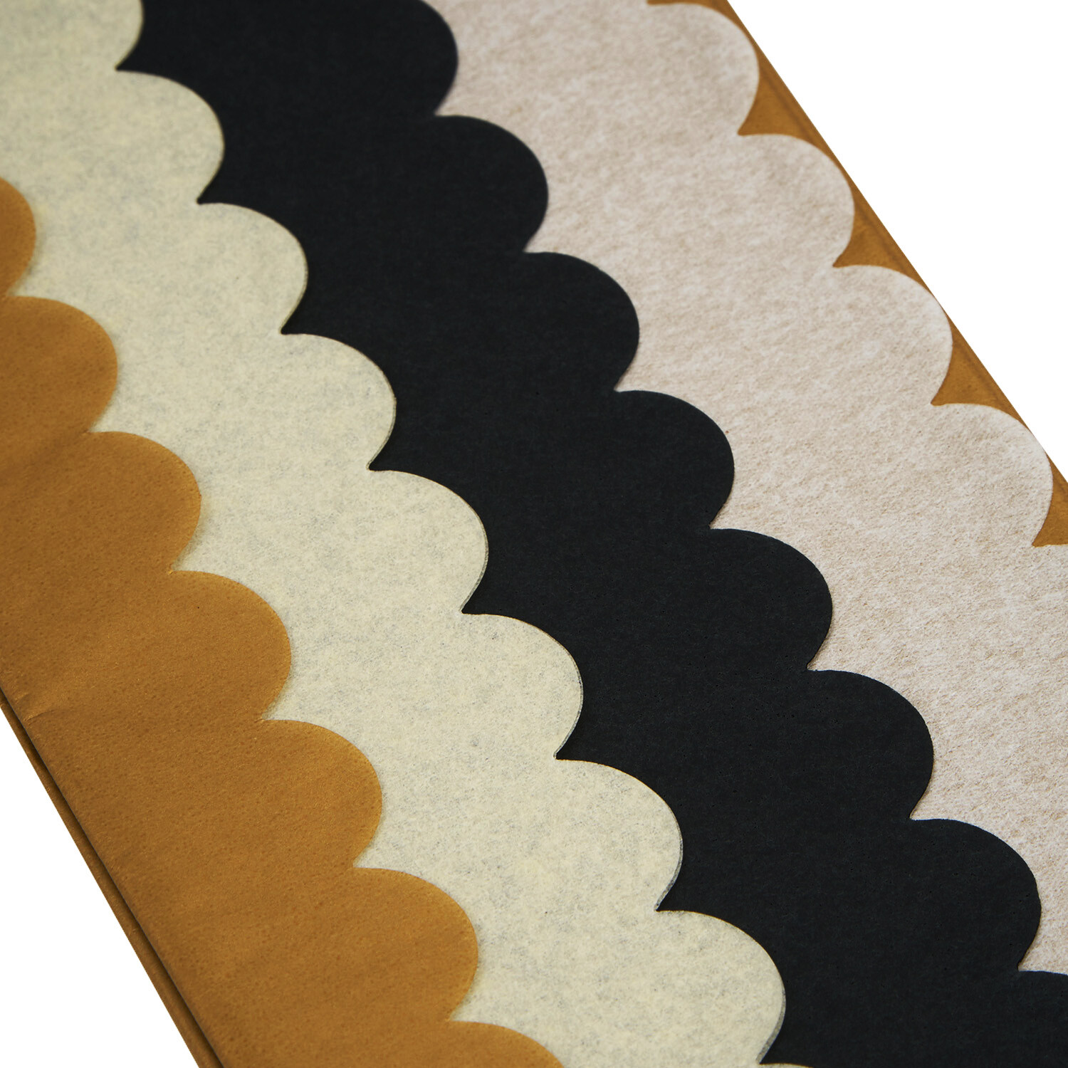 Pack of 6 Scalloped Tissue Paper - Multicolour Image 3