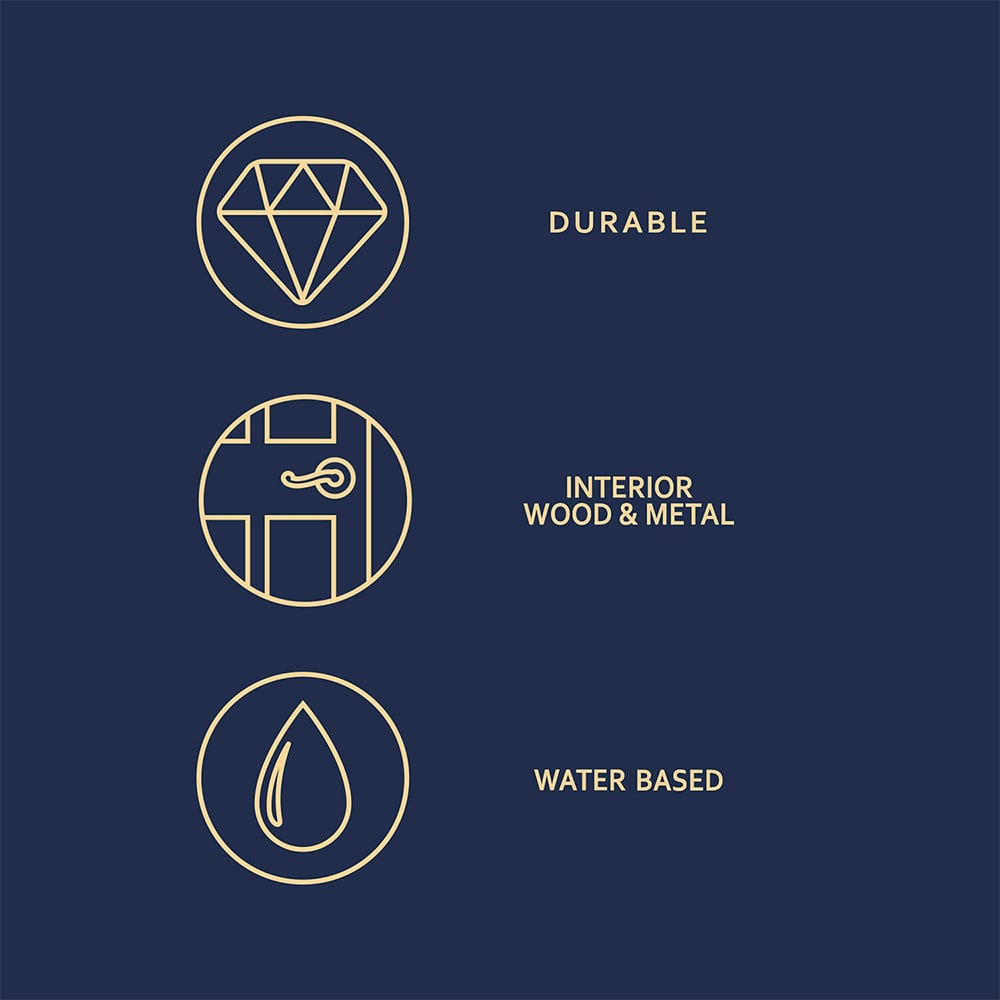 Dulux Heritage Wood and Metal Chiltern White Eggshell Paint 750ml Image 8