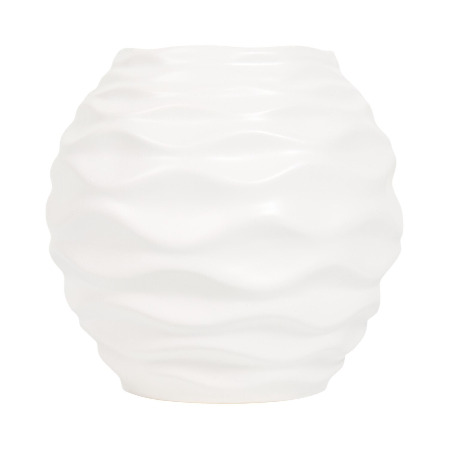 Sabrina Wavy VaseWhite Image 1
