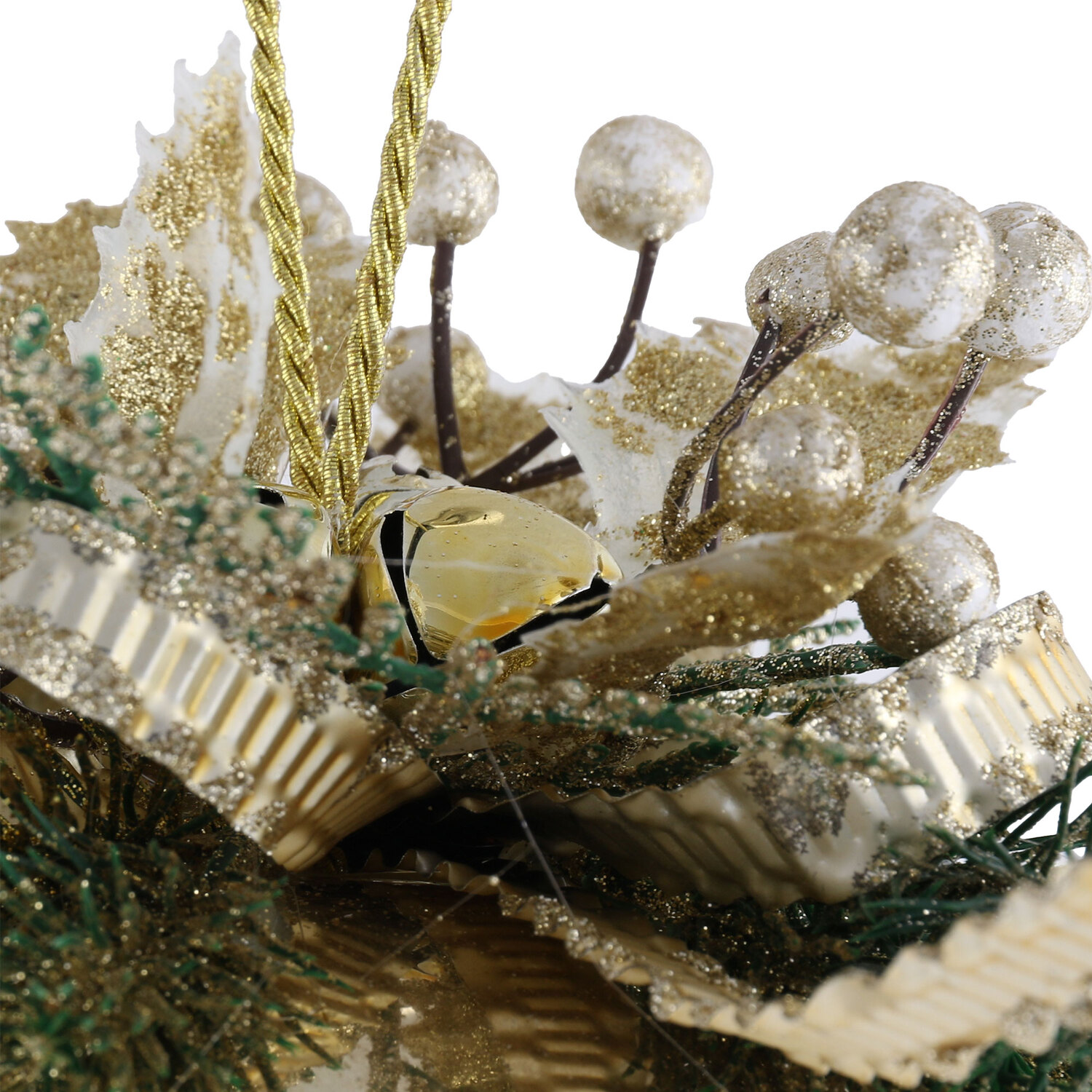 Shiny Decorative Bell - Gold Image 2