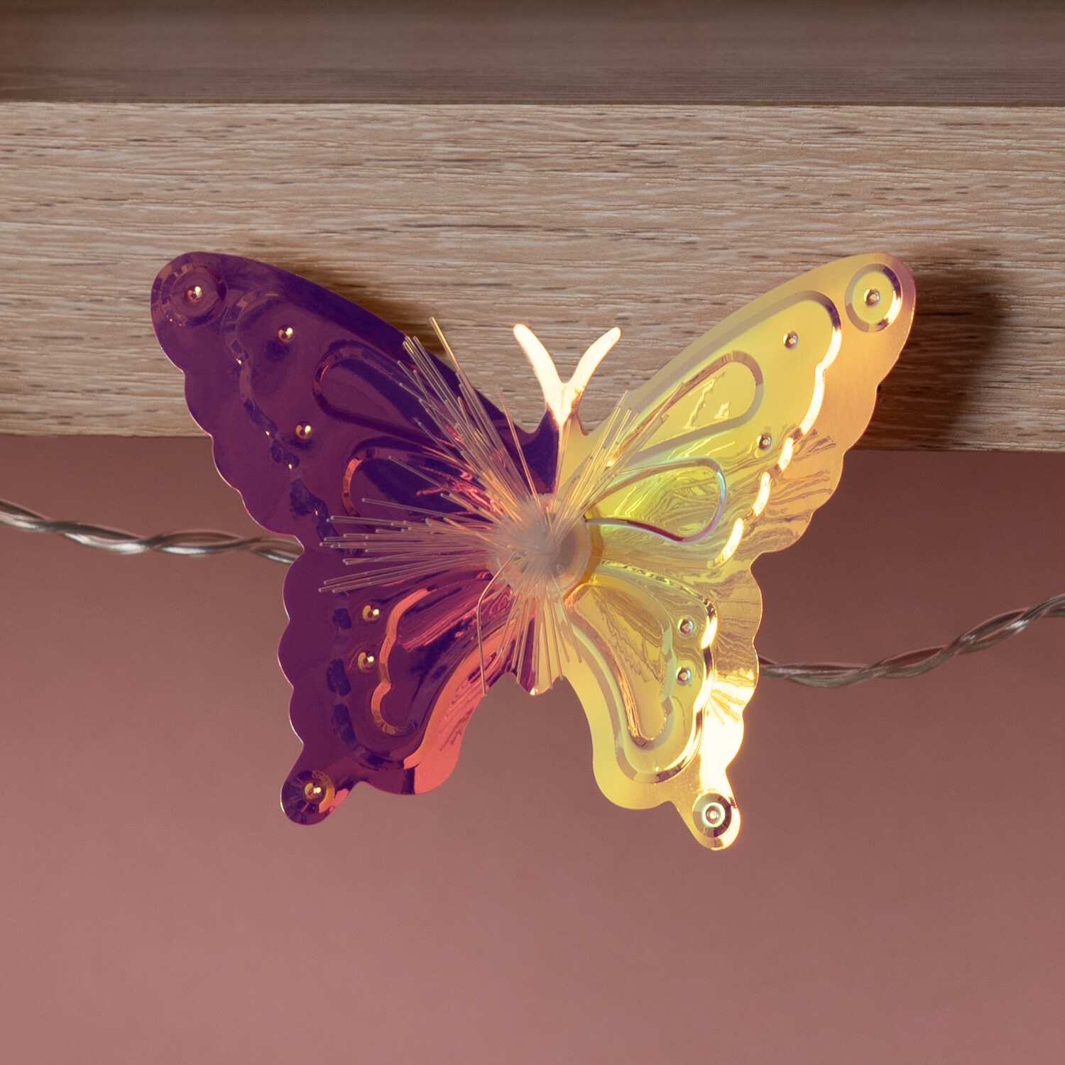 Fibreoptic Butterfly String Light Image 3