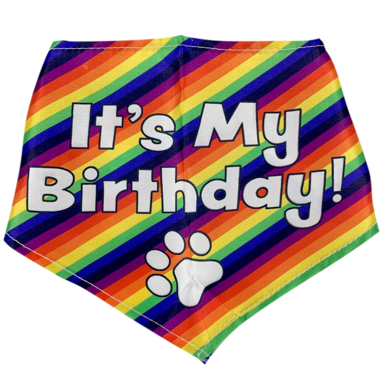 Happy Birthday Pet Bandana Image