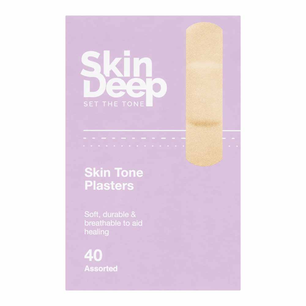 Wilko Skin Deep Skin Tone Plasters 40 Light