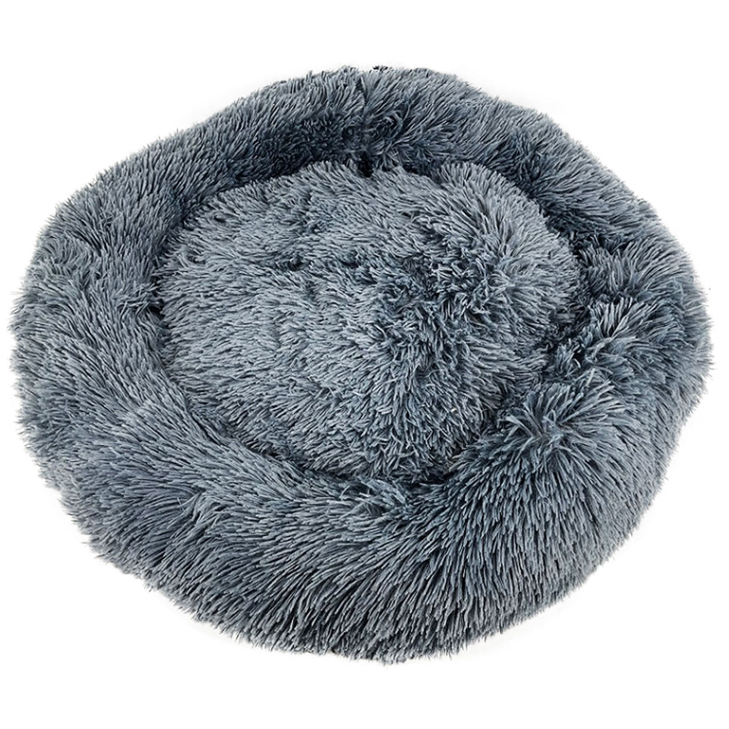 Clever Paws Grey Calming Medium Pet Bed Image