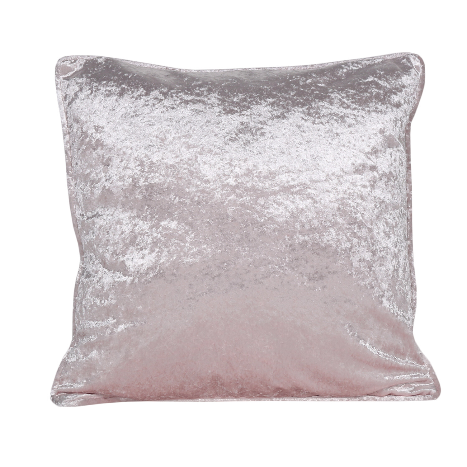 Crushed Velvet Cushion - Blush Image