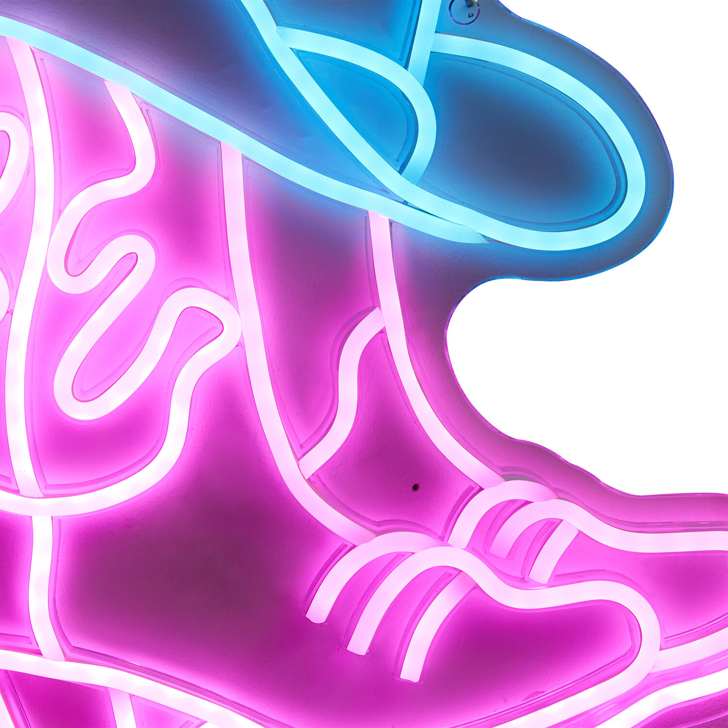Cowby Hat Neon Sign - Pink Image 2