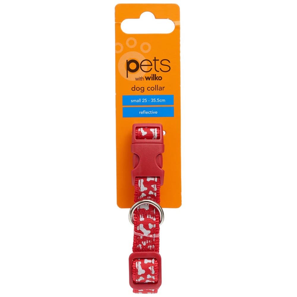Single Wilko Small Reflective Collar 25-35.5cm in Assorted styles Image 5