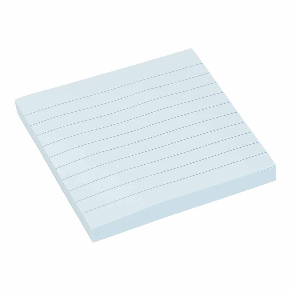 Wilko Blue Sticky Notes Image