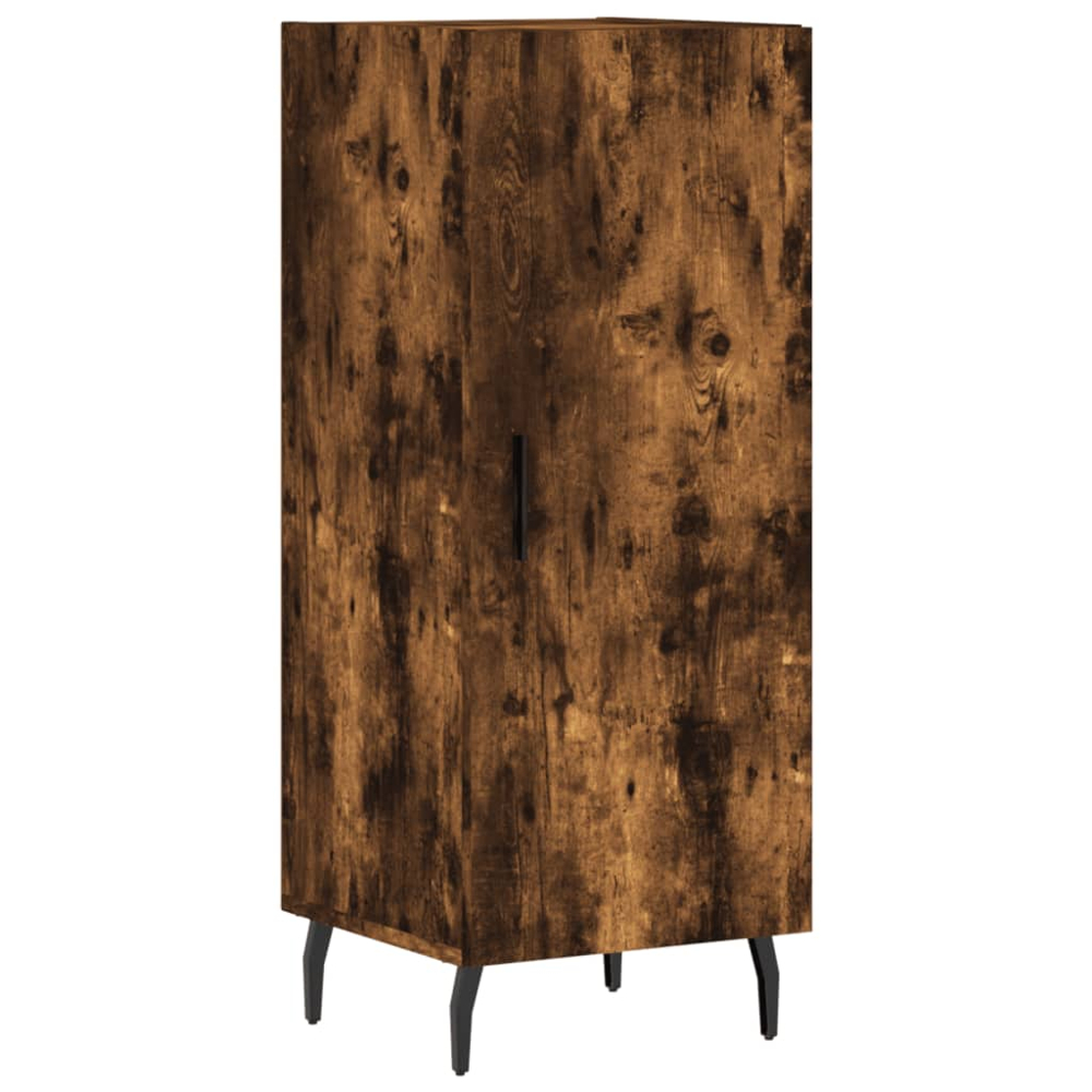 vidaXL 2 Door Smoked Oak Highboard Image 5