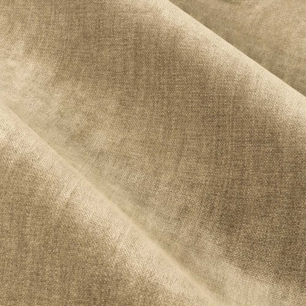 Yard Natural Heavy Chenille Velvet Eyelet Curtain 168 x 137cm Image 5