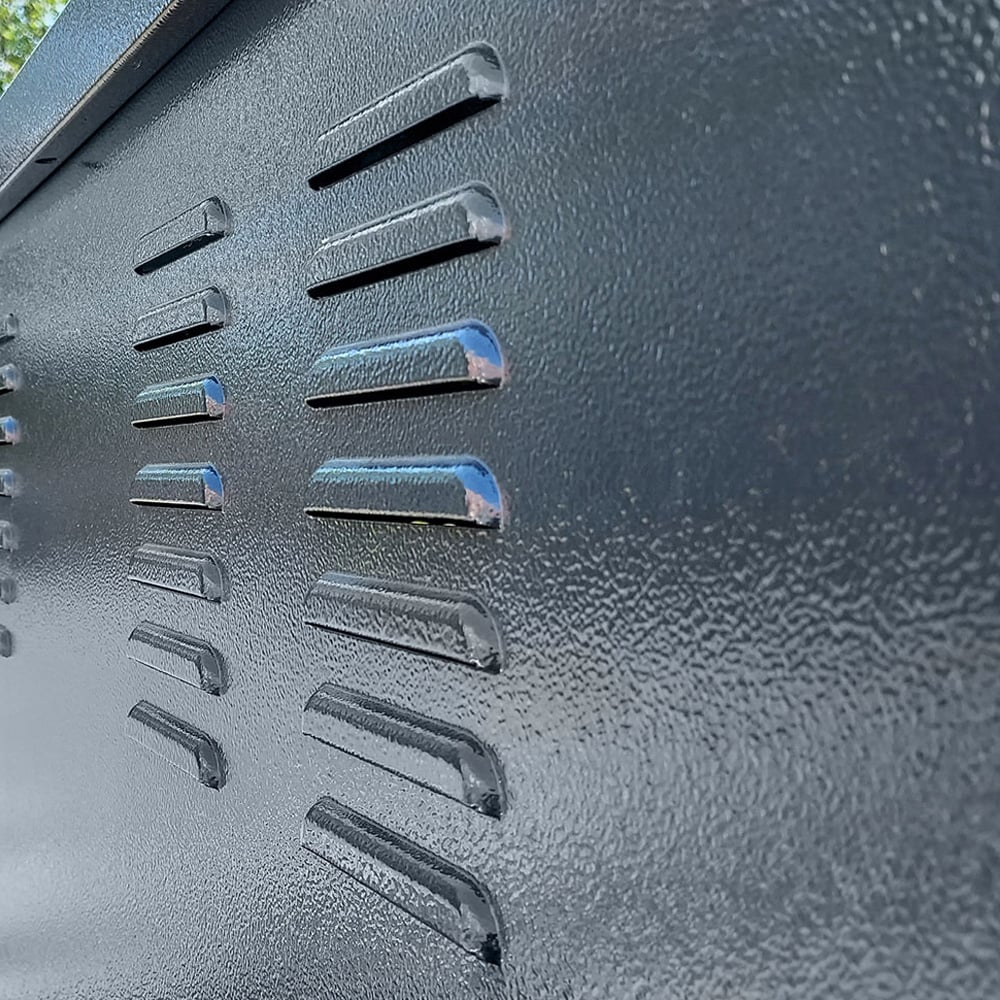 Asgard Centurion 5x 14ft Double Door Grey High Security Apex Motorcycle Garage Image 8