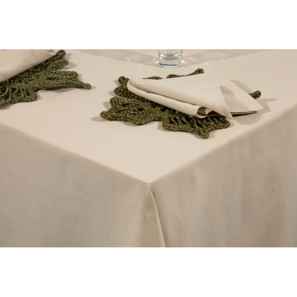 AVON Beige Cotton Tablecloth 140 x 240cm Image 4