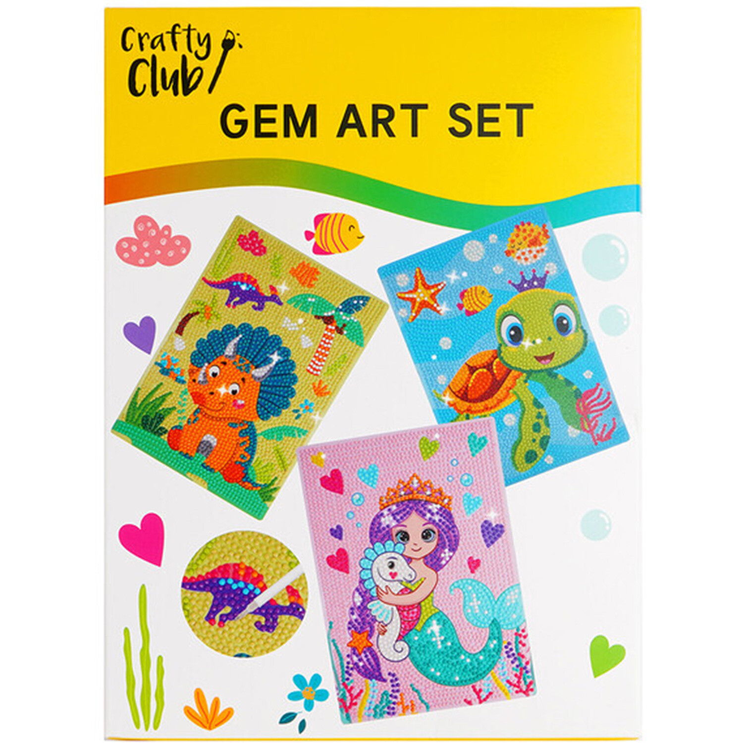 Crafty Club Gem Art Set Image 1