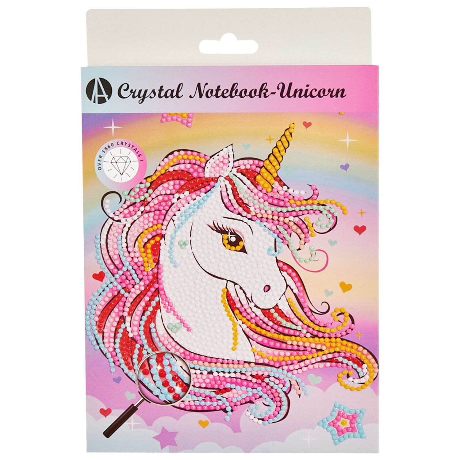 Mermaid or Unicorn Crystal Notebook - Multicolour Image 4