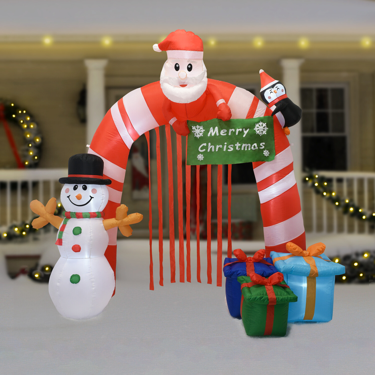 Inflatable Festive Arch Multicolour Image 1
